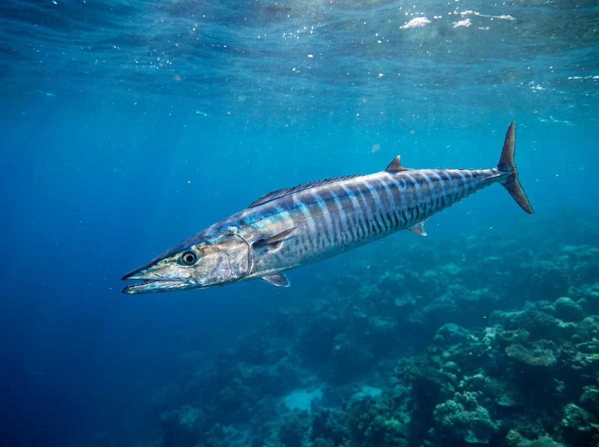 Wahoo (Acanthocybium solandri) off Quepos, Costa Rica